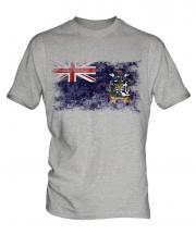 South Georgia Distressed Flag Mens T-Shirt