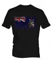 South Georgia Distressed Flag Mens T-Shirt
