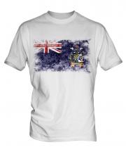 South Georgia Distressed Flag Mens T-Shirt