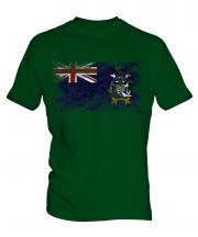 South Georgia Distressed Flag Mens T-Shirt