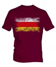 South Ossetia Distressed Flag Mens T-Shirt