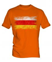 South Ossetia Distressed Flag Mens T-Shirt