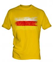 South Ossetia Distressed Flag Mens T-Shirt