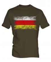 South Ossetia Distressed Flag Mens T-Shirt