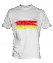 South Ossetia Distressed Flag Mens T-Shirt