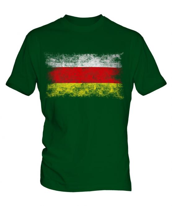 South Ossetia Distressed Flag Mens T-Shirt