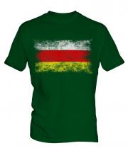 South Ossetia Distressed Flag Mens T-Shirt