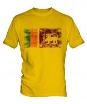 Sri Lanka Distressed Flag Mens T-Shirt