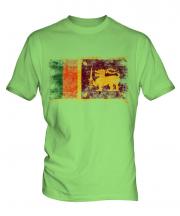 Sri Lanka Distressed Flag Mens T-Shirt