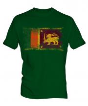 Sri Lanka Distressed Flag Mens T-Shirt