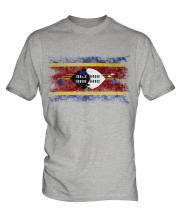 Swaziland Distressed Flag Mens T-Shirt