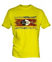 Swaziland Distressed Flag Mens T-Shirt