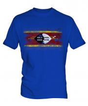Swaziland Distressed Flag Mens T-Shirt