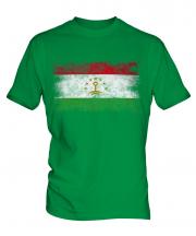 Tajikistan Distressed Flag Mens T-Shirt