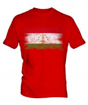 Tajikistan Distressed Flag Mens T-Shirt