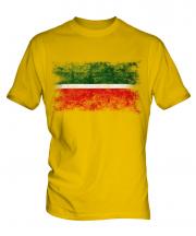 Tatarstan Distressed Flag Mens T-Shirt