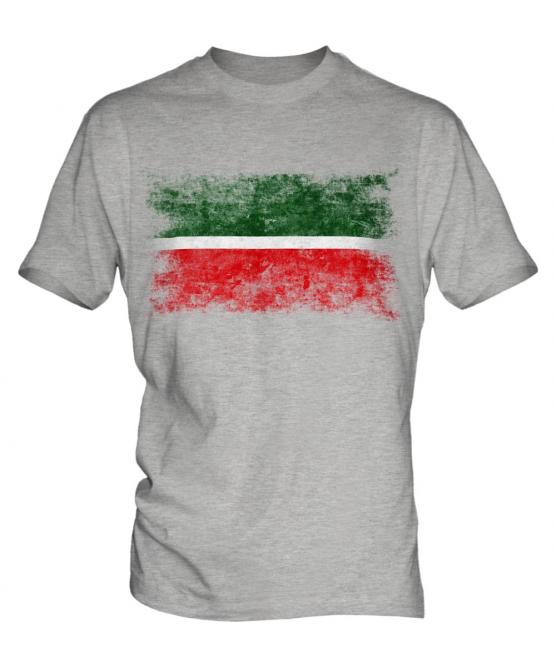 Tatarstan Distressed Flag Mens T-Shirt