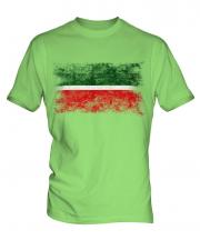 Tatarstan Distressed Flag Mens T-Shirt