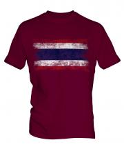 Thailand Distressed Flag Mens T-Shirt