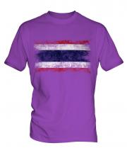 Thailand Distressed Flag Mens T-Shirt