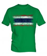 Thailand Distressed Flag Mens T-Shirt