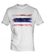 Thailand Distressed Flag Mens T-Shirt