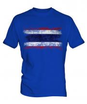 Thailand Distressed Flag Mens T-Shirt