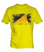 Tokelau Distressed Flag Mens T-Shirt