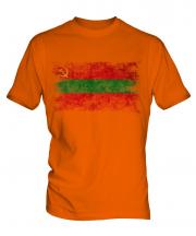 Transnistria Distressed Flag Mens T-Shirt