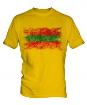 Transnistria Distressed Flag Mens T-Shirt