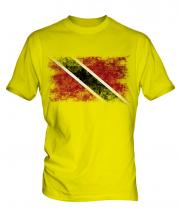 Trinidad And Tobago Distressed Flag Mens T-Shirt