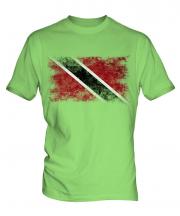 Trinidad And Tobago Distressed Flag Mens T-Shirt