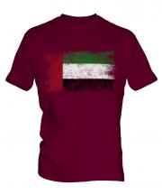 United Arab Emirates Distressed Flag Mens T-Shirt