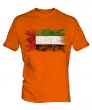 United Arab Emirates Distressed Flag Mens T-Shirt