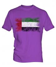 United Arab Emirates Distressed Flag Mens T-Shirt