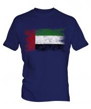 United Arab Emirates Distressed Flag Mens T-Shirt