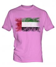 United Arab Emirates Distressed Flag Mens T-Shirt