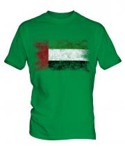 United Arab Emirates Distressed Flag Mens T-Shirt