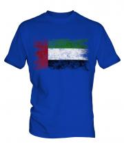 United Arab Emirates Distressed Flag Mens T-Shirt