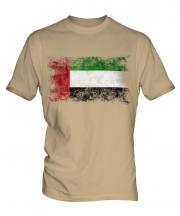 United Arab Emirates Distressed Flag Mens T-Shirt