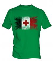 Udmurtia Distressed Flag Mens T-Shirt