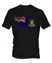 Uk Virgin Islands Distressed Flag Mens T-Shirt