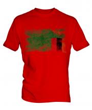 Zambia Distressed Flag Mens T-Shirt