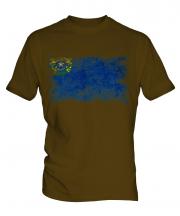Nevada State Distressed Flag Mens T-Shirt