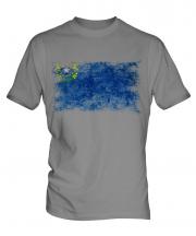 Nevada State Distressed Flag Mens T-Shirt