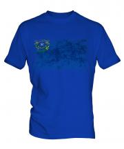 Nevada State Distressed Flag Mens T-Shirt