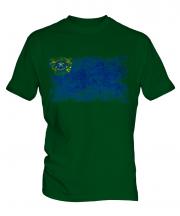 Nevada State Distressed Flag Mens T-Shirt