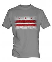 Washington Dc Distressed Flag Mens T-Shirt
