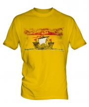New Brunswick Distressed Flag Mens T-Shirt