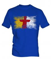 Nunavut Distressed Flag Mens T-Shirt